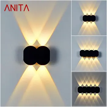 Настенные бра ANITA, современные светодиодные светильники, Наружный водонепроницаемый светильник для домашнего коридора