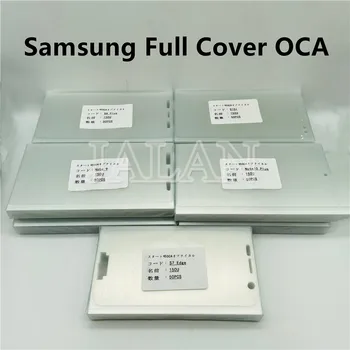 Полное покрытие OCA Клей для Samsung Note 10 plus S10 Note 8 9 s8 s9 plus s7 edge 150um без волнового стекла для ремонта ламинирования ЖК-экрана