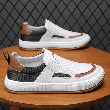 2023 Новая мужская обувь, Летняя обувь с дышащей сеткой, универсальная мужская повседневная обувь Vibrato в том же стиле