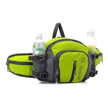 Спортивная поясная сумка для бега, мужская Женская велосипедная сумка для бутылки с водой, рюкзак большой емкости, сумка для фотоаппарата для путешествий на открытом воздухе