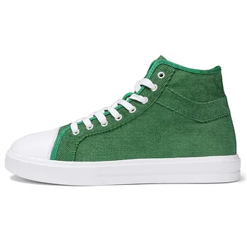 Новые легкие комфортные зеленые кроссовки, мужская и женская обувь, модная классическая парусиновая обувь