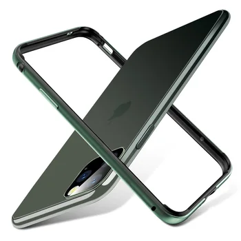 Роскошный Алюминиевый Металлический Силиконовый Бампер Для iPhone 15 14 13 11 Pro Max 12 Mini XS X XR 8 7 Plus SE 2020 Case Аксессуары Для Телефонов