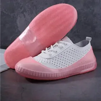 Мелкий розовый многоразовый чехол для дождевика, Эластичный, складной для мужчин и
Чехол для женской обуви, лаконичный, мягкий 2021