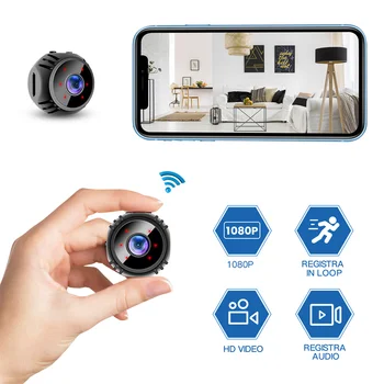 Новая мини-камера W8 WiFi Беспроводной мониторинг Безопасности Монитор удаленной защиты Видеокамеры Видеонаблюдение Умный Дом