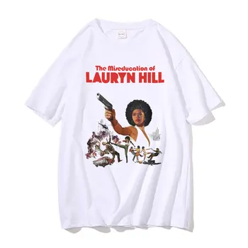 Винтажная женская футболка Lauryn Hill Inspired The Miseducation of Lauryn Hill Графическая футболка Мужская хлопковая футболка в стиле хип-хоп оверсайз