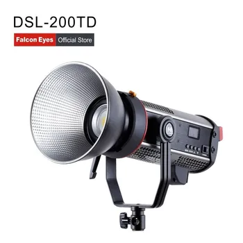 FalconEyes 200W LED Studio Video Photography Fill Light APP Ctrl 2500-9999K Для Интервью / Прямой трансляции Fotografia DSL-200TD