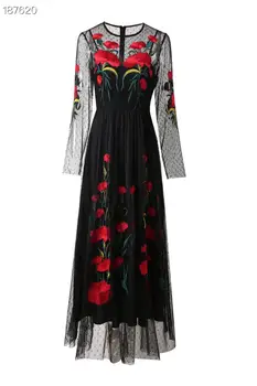 QQ50340 Высококачественное Новое Модное Женское платье 2023 года, Роскошное платье известного бренда европейского дизайна в стиле вечеринки