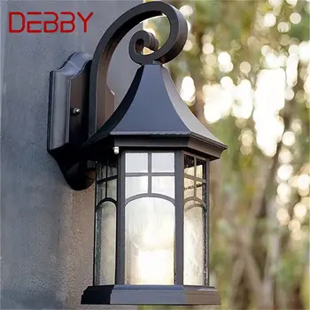 DEBBY Outdoor Light светодиодные бра Настенные светильники Классические водонепроницаемые для украшения домашнего балкона в стиле ретро