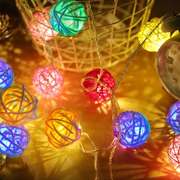 Деревянные сказочные гирлянды, виноградная лоза, светодиодные украшения для дома, Рождественская елка, принадлежности для свадебной вечеринки
