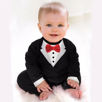 Весенне-осенняя модная одежда для маленьких мальчиков, хлопковый комбинезон для маленьких девочек, детский комбинезон с длинным рукавом, одежда для новорожденных