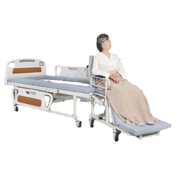 Бытовая Электрическая кровать для кормления, Отделение от Больничного Стула, Медицинская Многофункциональная Парализующая кровать для пожилых людей в инвалидной коляске с Ручным управлением