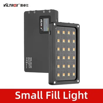 Viltrox RB08 Двухцветный 2500 K-8500K Мини-Видео Светодиодный Светильник Портативный Заполняющий Светильник Встроенный Аккумулятор для Студийной Съемки Камеры Телефона