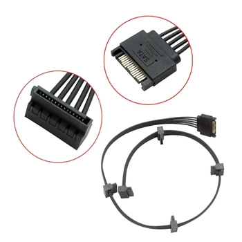 15-контактный кабель-разветвитель блока питания для жесткого диска Sata-от 15pin до 3/4/5 Удлинитель шнура питания для ПК 