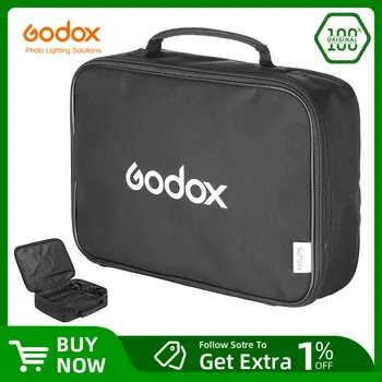 Godox 80 * 80 см / 60 * 60 см / 50 * 50 см /40 * 40 см S-образного типа с сумкой для хранения софтбоксов Портативный чехол для переноски (только сумка для переноски)